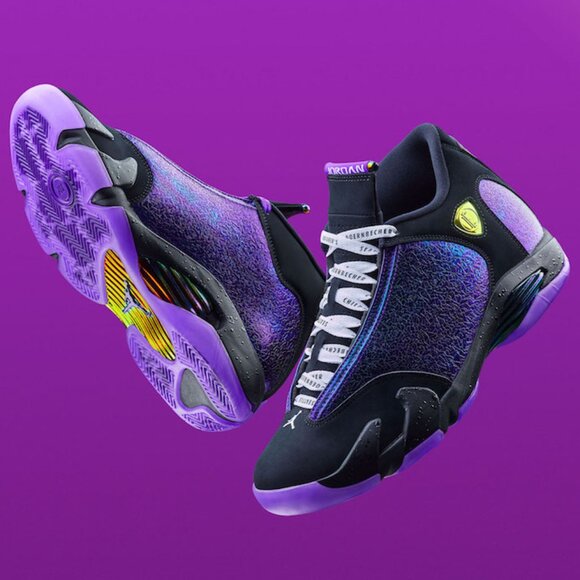 Nike Air Jordan 14 Retro Doernbecher DB CV2469-001DS DB14 XIV Brand New - Picture 7 of 7